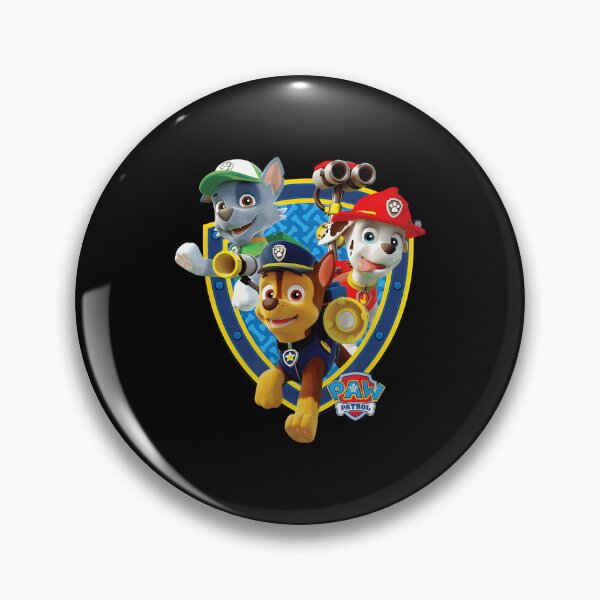 Item preview, Badge With Police Dog Recycling Dog Firefighter Dog designed and sold by AlanPitek.