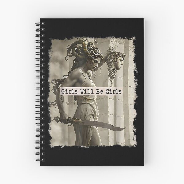 Item preview, vintage girls will be girls medusa with the head feminist feminism designed and sold by KathrineCody1.