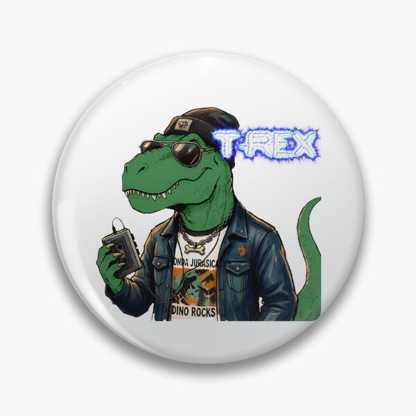 Item preview, Cool T-Rex Dinosaur Retro 90s Streetwear designed and sold by FerretSpark.
