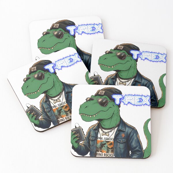 Item preview, Cool T-Rex Dinosaur Retro 90s Streetwear designed and sold by FerretSpark.
