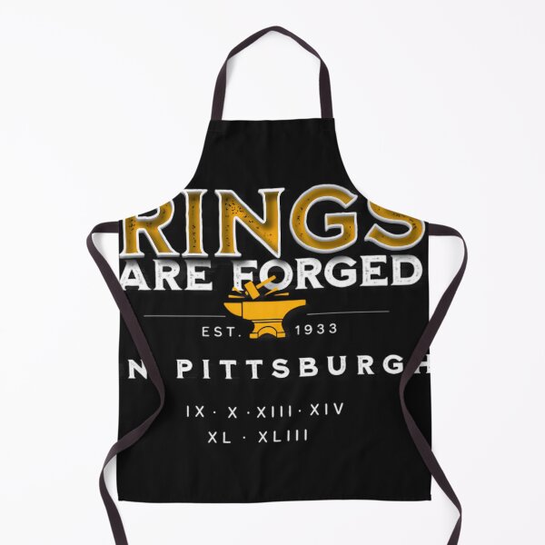 Item preview, Rings Are Forged In Pittsburghs designed and sold by davonsstickers.
