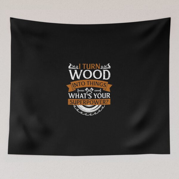 Item preview, Woodworker Superpower Funny Crafting Gift designed and sold by anitabdxeile.
