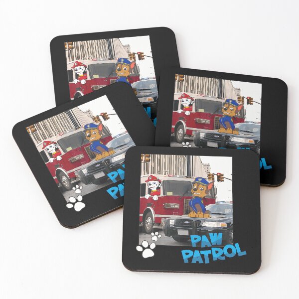 Item preview, Police Dog And Firefighter Dog Truck And Police Car Photo designed and sold by AlanPitek.