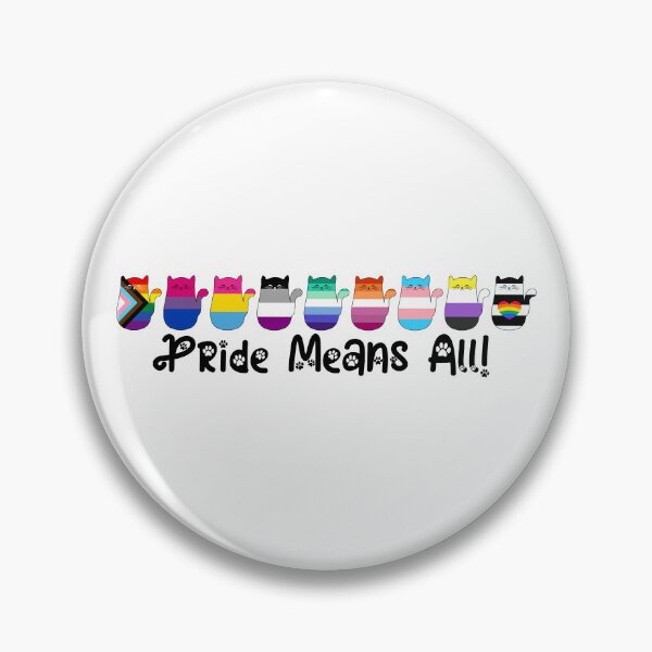 Item preview, Pride Means All Cat Pride Flags designed and sold by Kit Barrie Creations.