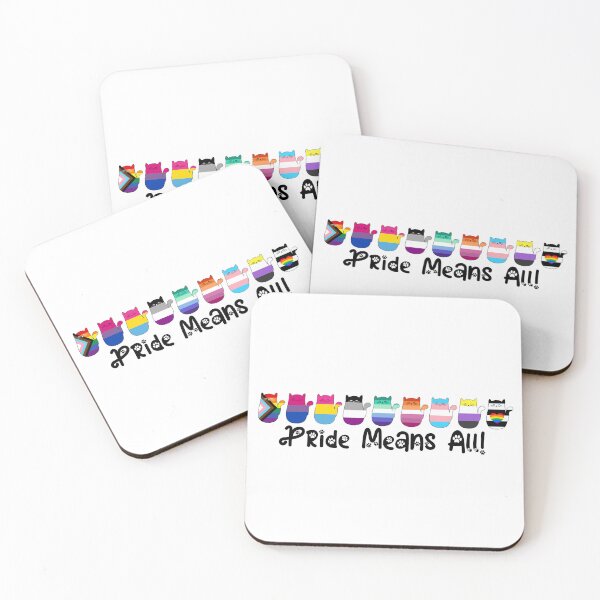 Item preview, Pride Means All Cat Pride Flags designed and sold by Kit Barrie Creations.
