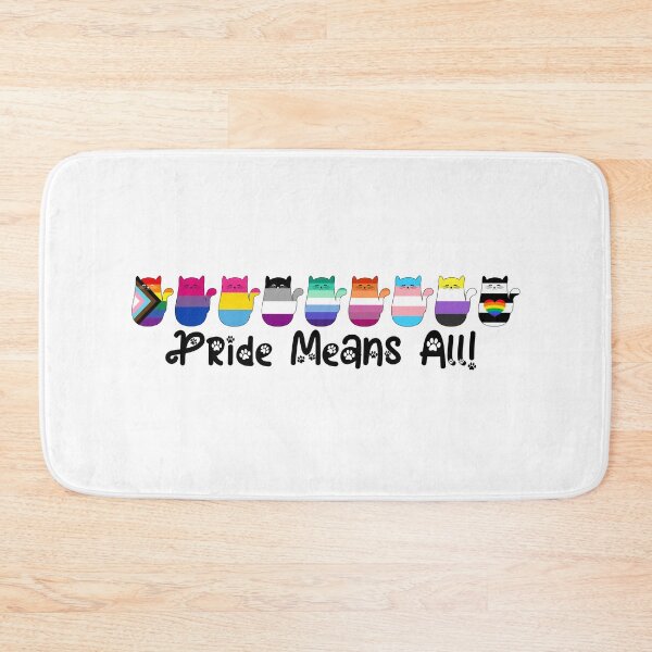 Item preview, Pride Means All Cat Pride Flags designed and sold by Kit Barrie Creations.