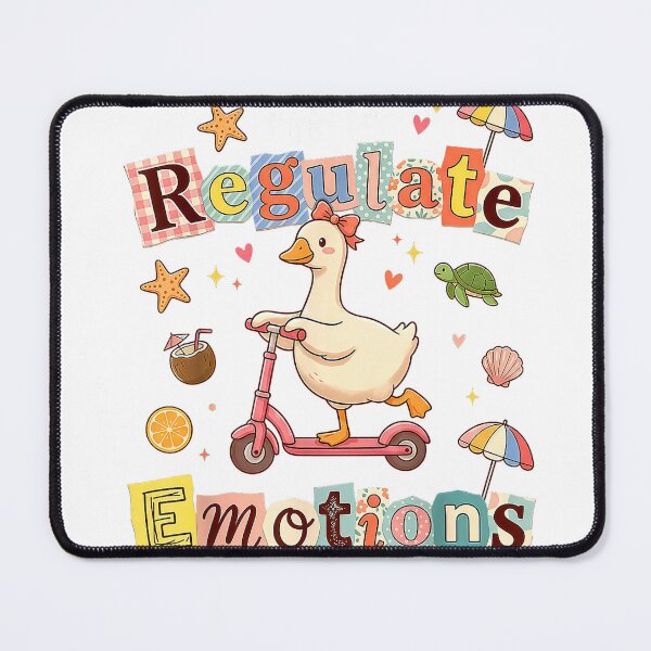 Item preview, Off to Regulate Emotions Cute Goose Scooter Therapy T-Shirt designed and sold by teluguredbubble.