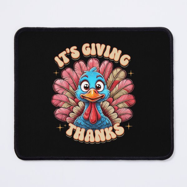 Item preview, It's Giving Thanks Cute Turkey Thanksgiving designed and sold by FestivityFinds.