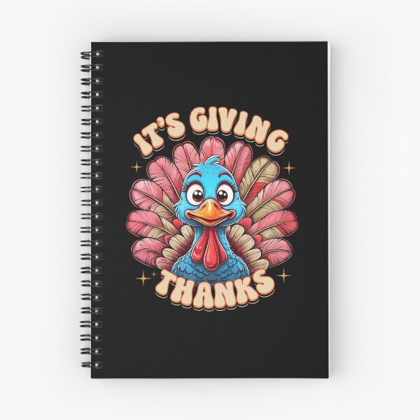 Item preview, It's Giving Thanks Cute Turkey Thanksgiving designed and sold by FestivityFinds.