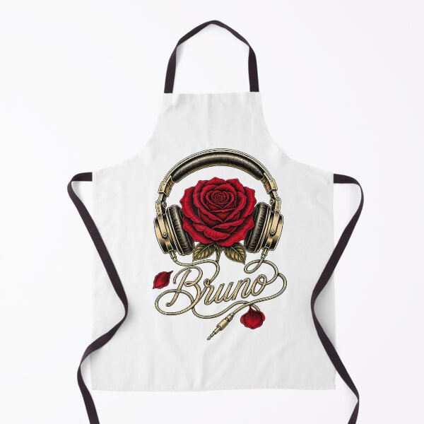 Item preview, Bruno Rose Headphones, Music Lover Desig designed and sold by Glow-Paw-Studio.