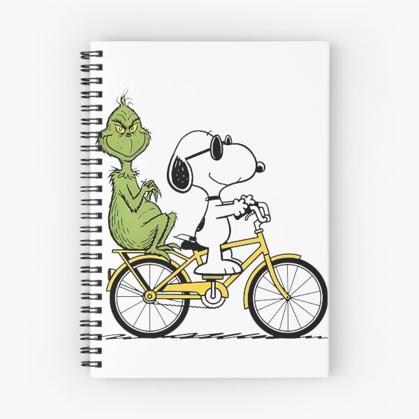 Item preview, Snoopy Riding Bike With The Grinch designed and sold by Triskelion-shop.