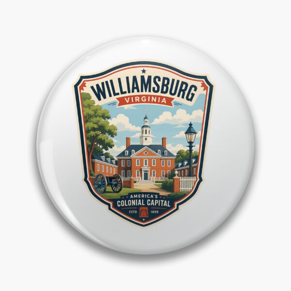 Item preview, Williamsburg Virginia America's Colonial Capital American History Travel designed and sold by Simsimah26Parks.