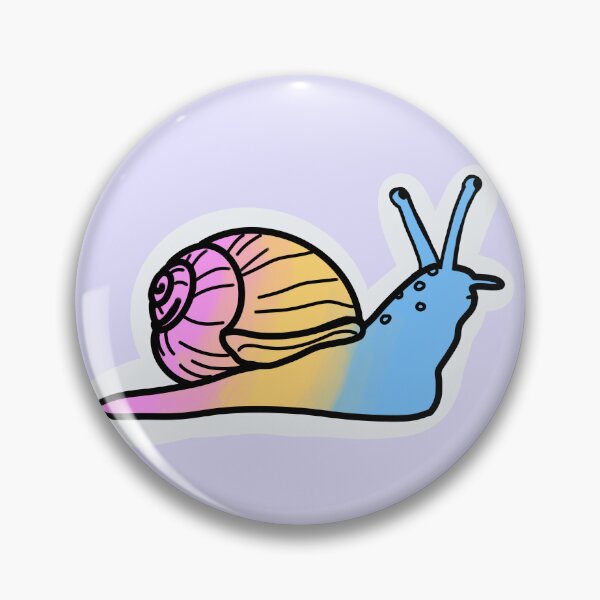 Item preview, Pansexual snail! designed and sold by els-oddities.