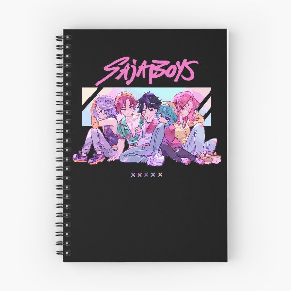 Item preview, Anime Style Boy Group Pastel Colors Cursive designed and sold by Glaeshur.