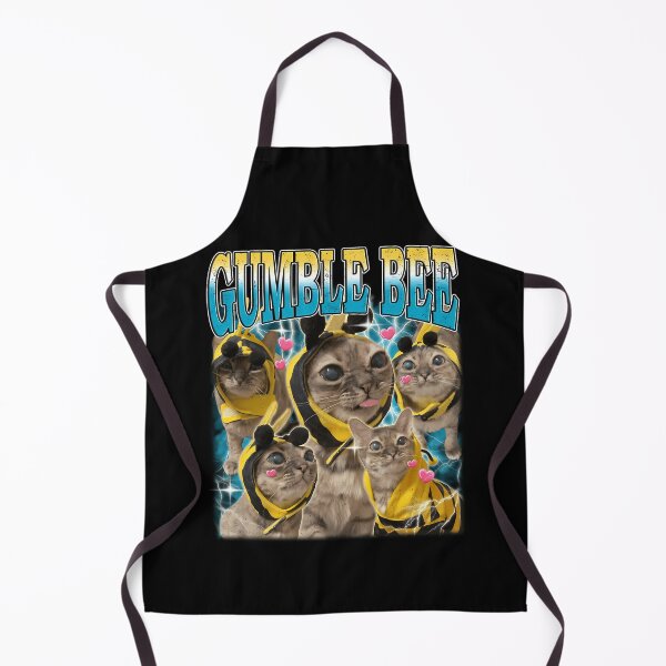 Item preview, Cat In Bee Outfit Collage Blue Lightning Flash designed and sold by Glaeshur.