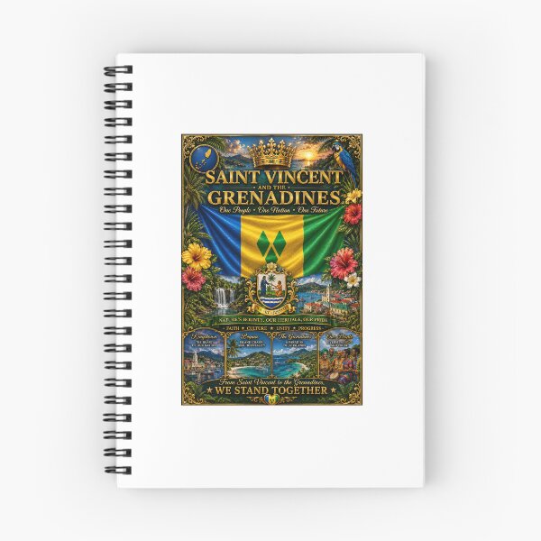 Item preview, Saint Vincent & the Grenadines Pride – Caribbean Heritage ?? designed and sold by     Crowned Canvas Studio ⭐ .