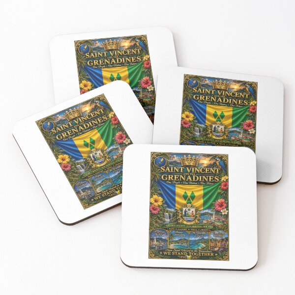 Item preview, Saint Vincent & the Grenadines Pride – Caribbean Heritage ?? designed and sold by     Crowned Canvas Studio ⭐ .