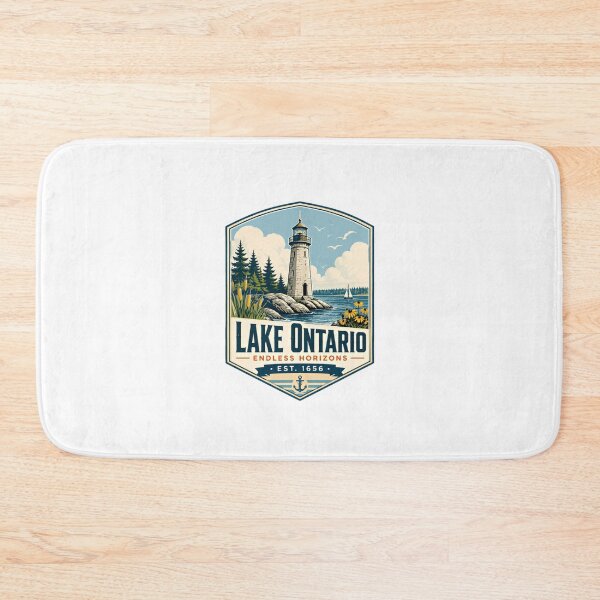 Item preview, Lake Ontario Endless Horizons Est. 1656 Great Lakes Lighthouse Travel Nautical designed and sold by Star3NowForMe.