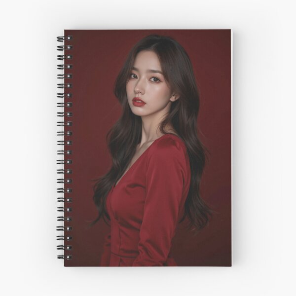 Item preview, Scarlet Reflection — Red Fashion Portrait designed and sold by SEIMEI2025.