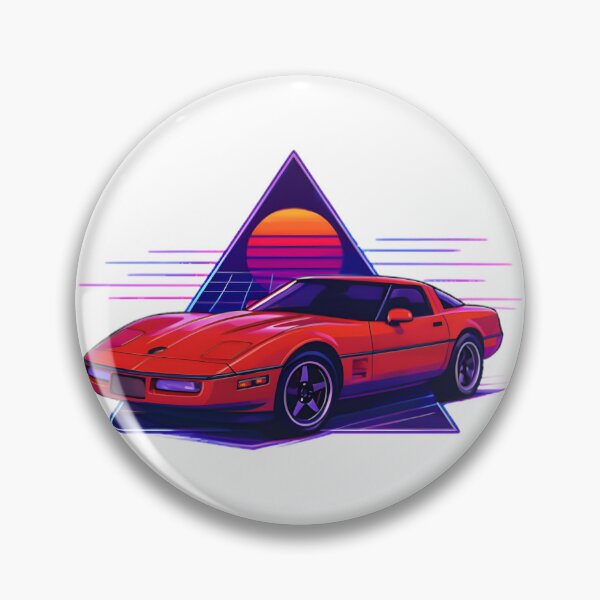 Item preview, Classic American Sports Car Silhouette Retro Vintage 80S Style Automotive Enthusiast Racing Legend Gift | ⭐⭐⭐⭐⭐ Best Seller designed and sold by sumit28.