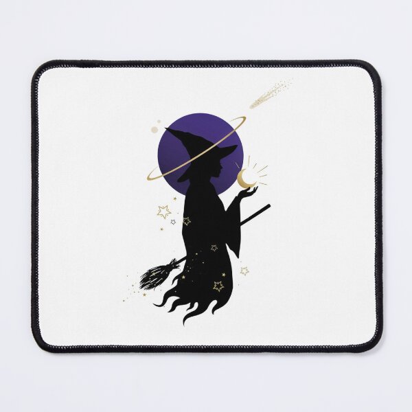 Item preview,  Witching Hour Cosmic Witch T-Shirt | Halloween Space Graphic Tee v7 designed and sold by DarylWelsh2024.