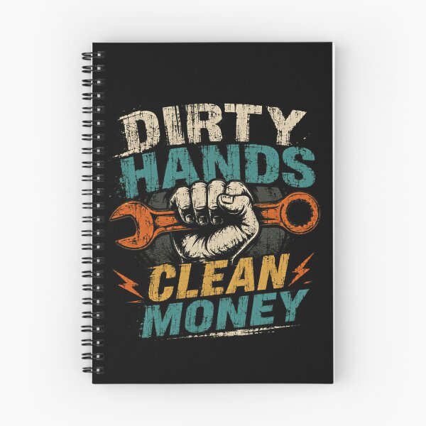 Item preview, Dirty Hands Clean Money Tradesman Mechanic Laborer designed and sold by JonesFlora2025.