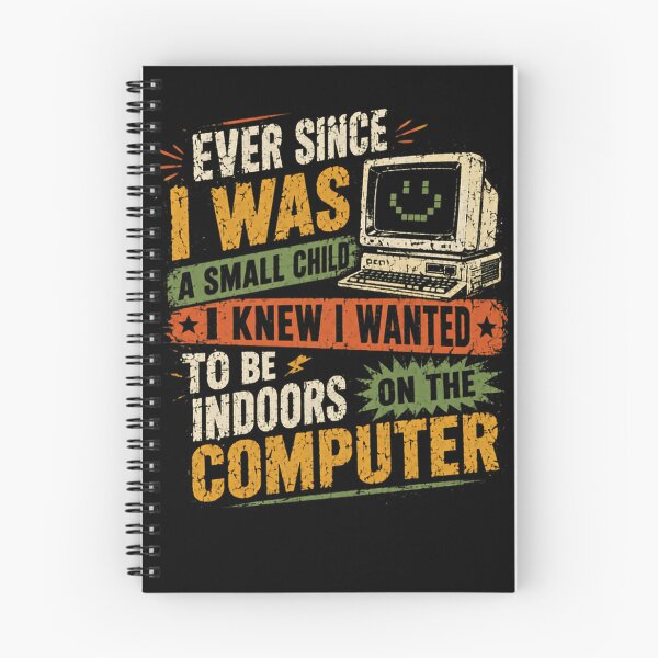 Item preview, Ever Since I Was A Small Child I Knew I Wanted To Be Indoors On The Computer Funny Programmer Introvert designed and sold by RetroMini2026.