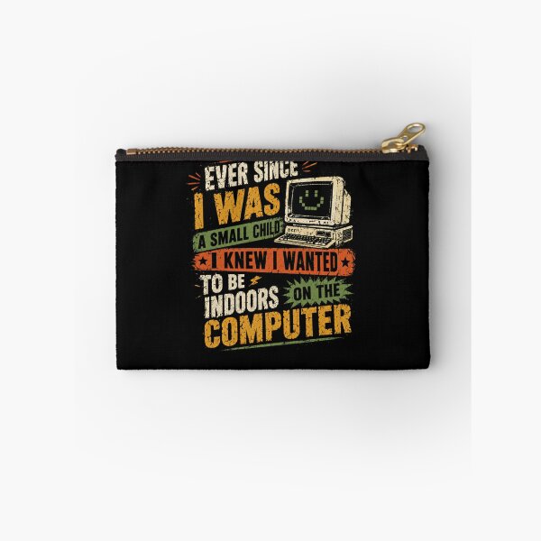Item preview, Ever Since I Was A Small Child I Knew I Wanted To Be Indoors On The Computer Funny Programmer Introvert designed and sold by RetroMini2026.