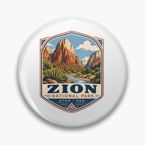 Item preview, Zion National Park Utah USA Travel Explorer Adventurer designed and sold by Simsimah26Parks.
