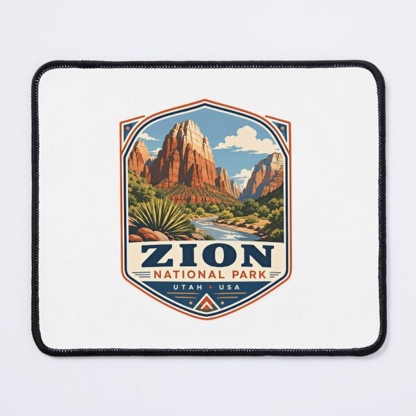 Item preview, Zion National Park Utah USA Travel Explorer Adventurer designed and sold by Simsimah26Parks.