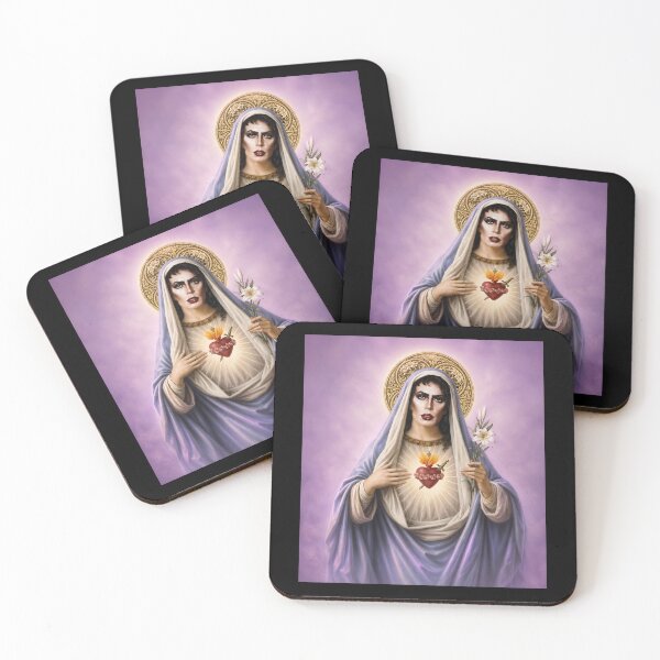 Item preview, Saint Tim Curry Heart Parody designed and sold by gernays.