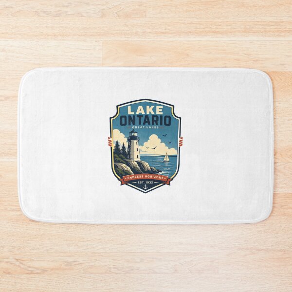 Item preview, Lake Ontario Great Lakes Endless Horizons Est. 1932 Lighthouse Boating Travel Souvenir designed and sold by Star3NowForMe.