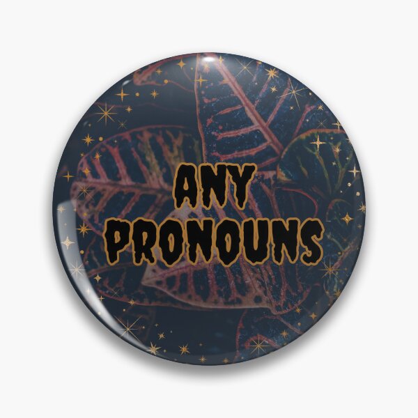 Item preview, Any Pronouns Plants designed and sold by Ollie-Alta.