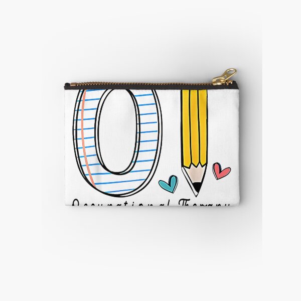 Artikelvorschau, T-Shirt mit Papier, Bleistift und Motiven für den Schulanfang in der Kinderergotherapie entworfen und verkauft von Cute-Pretty.