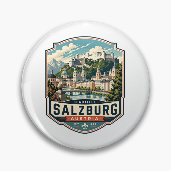 Item preview, Beautiful Salzburg Austria Estd 696 Travel Destination Tourist Souvenir designed and sold by Simsimah26Parks.