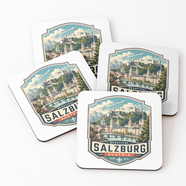 Item preview, Beautiful Salzburg Austria Estd 696 Travel Destination Tourist Souvenir designed and sold by Simsimah26Parks.