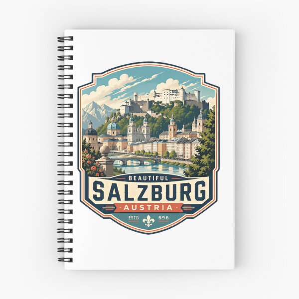 Item preview, Beautiful Salzburg Austria Estd 696 Travel Destination Tourist Souvenir designed and sold by Simsimah26Parks.