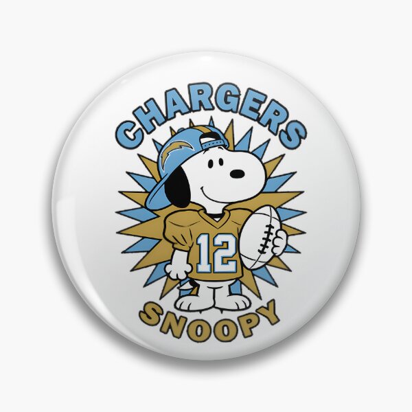 Item preview,  Chargers Sporty Snoopy designed and sold by Triskelion-shop.