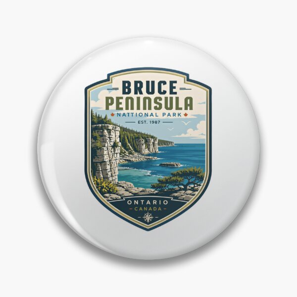 Item preview, Bruce Peninsula National Park Est. 1987 Ontario Canada Traveler Souvenir designed and sold by Star3NowForMe.