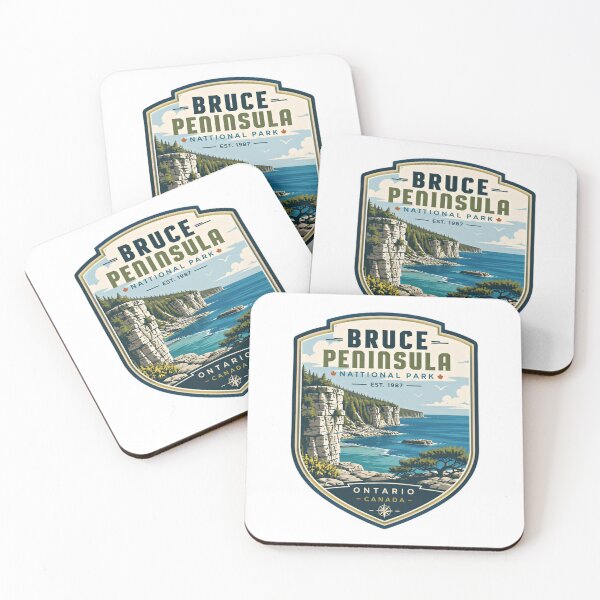 Item preview, Bruce Peninsula National Park Est. 1987 Ontario Canada Traveler Souvenir designed and sold by Star3NowForMe.