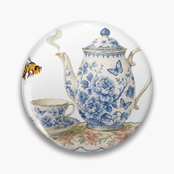 Item preview, "Teapot and Cup: Enjoy The Moment." designed and sold by Kuevitaglowshop.