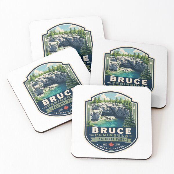 Item preview, Bruce Peninsula National Park Est. 1987 Ontario, Canada Travel Souvenir Nature Outdoors designed and sold by Star3NowForMe.