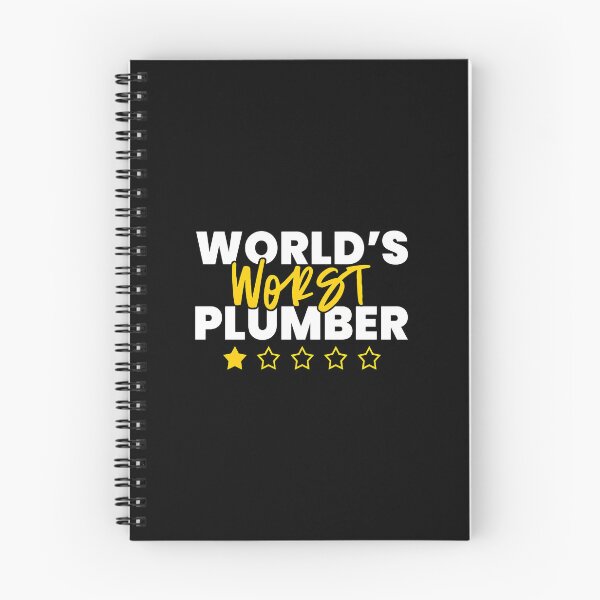 Item preview, World's Worst Plumber Funny Rating Design designed and sold by macvwsawada.