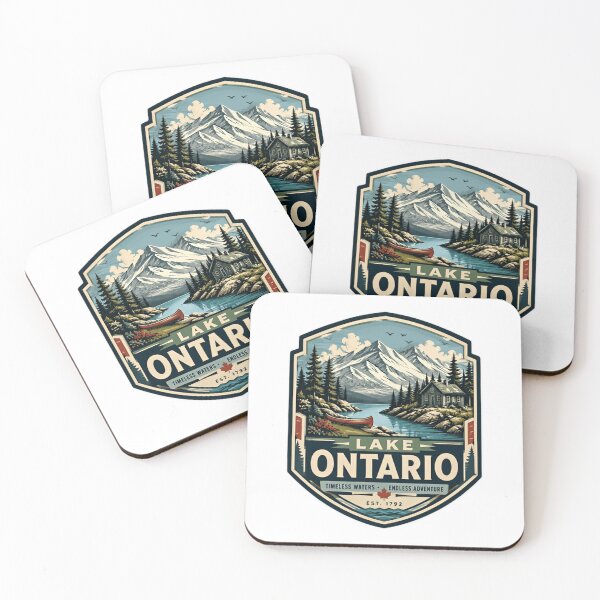 Item preview, Lake Ontario Timeless Waters Endless Adventure Est 1792 Canada Great Lakes Vacation designed and sold by Star3NowForMe.