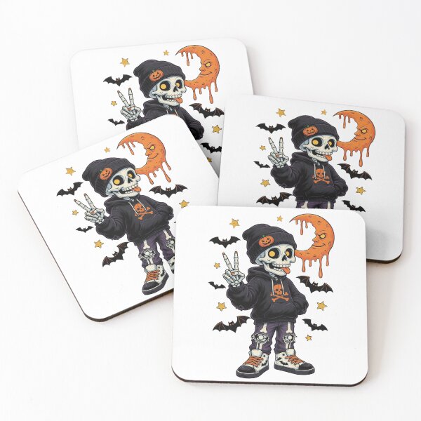 Item preview, Cool Skeleton Boy Streetwear Halloween Spooky Season designed and sold by CF_VintageDesign.