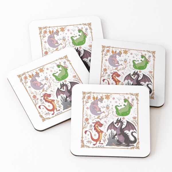 Item preview, Whimsical Dragon Friends Art designed and sold by anamartineze.
