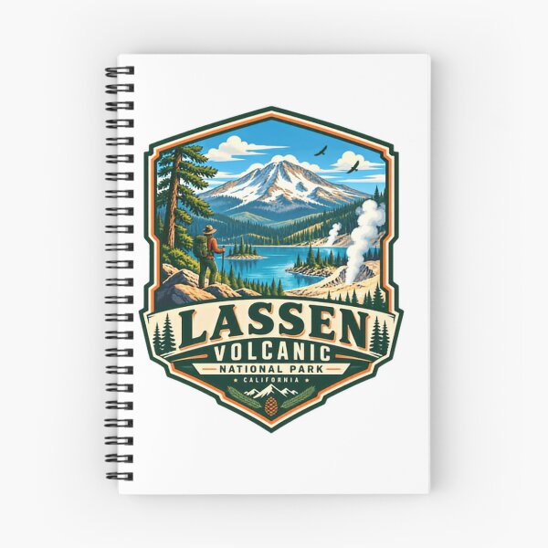 Item preview, Lassen Volcanic National Park California National Park Hiking Travel Visitor designed and sold by Simsimah26Parks.