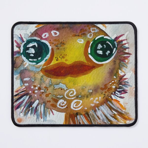 Item preview, Crazy Funky Watercolour Fish designed and sold by LakeArtWorks.