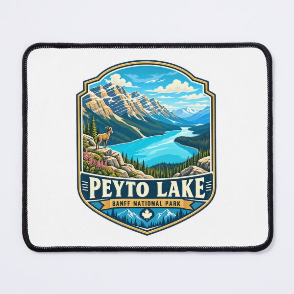 Item preview, Peyto Lake Banff National Park Canada Travel Hiking Outdoors Nature Souvenir designed and sold by Star3NowForMe.