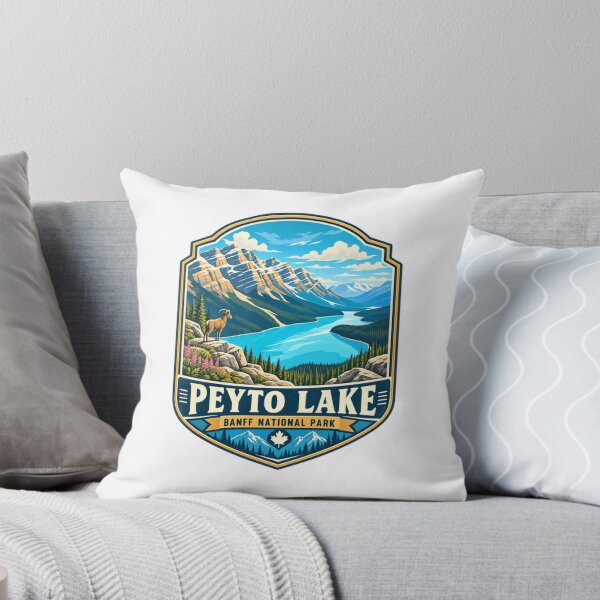 Item preview, Peyto Lake Banff National Park Canada Travel Hiking Outdoors Nature Souvenir designed and sold by Star3NowForMe.